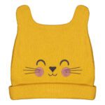 Price and Buy Baby Hat – Perfect for Comfort, Style & Safety with Cat Design in Orange