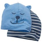 Price and Buy Baby Hat – Suitable for Autumn and Spring (0 to 6 Months) | Pack of 2