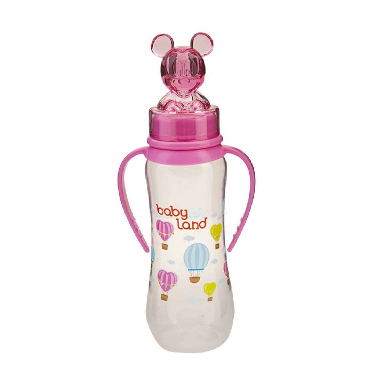 Price and Buy Baby Land Baby Feeding Bottle – Dual Handle & BPA-Free & Soft Silicone – 240ml_690387cdbee03.jpeg Price and Buy Baby Land Baby Feeding Bottle – Dual Handle & BPA-Free & Soft Silicone – 240ml - Image 1