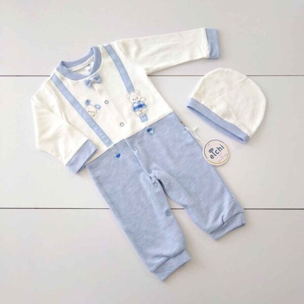 Price and Buy Baby Long Sleeve Jumpsuit Dapper Bunny Soft Cotton Romper