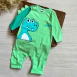 Price and Buy Baby Long Sleeve Jumpsuit with Dino-Mite Comfort Soft & Playful Romper