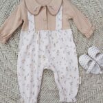 Price and Buy Baby Long Sleeve Jumpsuit with Floral Pattern - Image 3