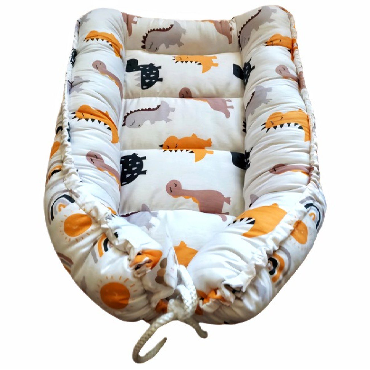 Price and Buy Baby Lounger with Dinosaur Design for Newborn_68ff80d65f376.jpeg Price and Buy Baby Lounger with Dinosaur Design for Newborn - Image 1