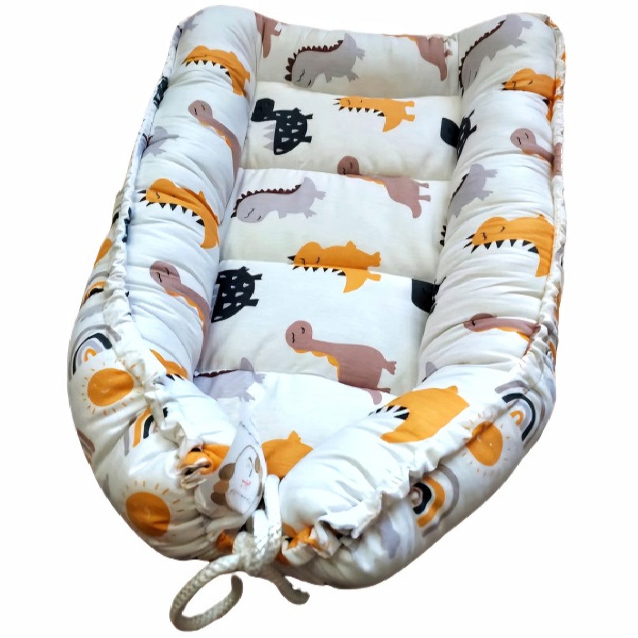 Price and Buy Baby Lounger with Dinosaur Design for Newborn_68ff80dc39674.jpeg Price and Buy Baby Lounger with Dinosaur Design for Newborn - Image 4