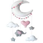 Price and Buy Baby Mobile – Perfect Nursery Decor for Infants with Elephant & Moon Design - Image 6