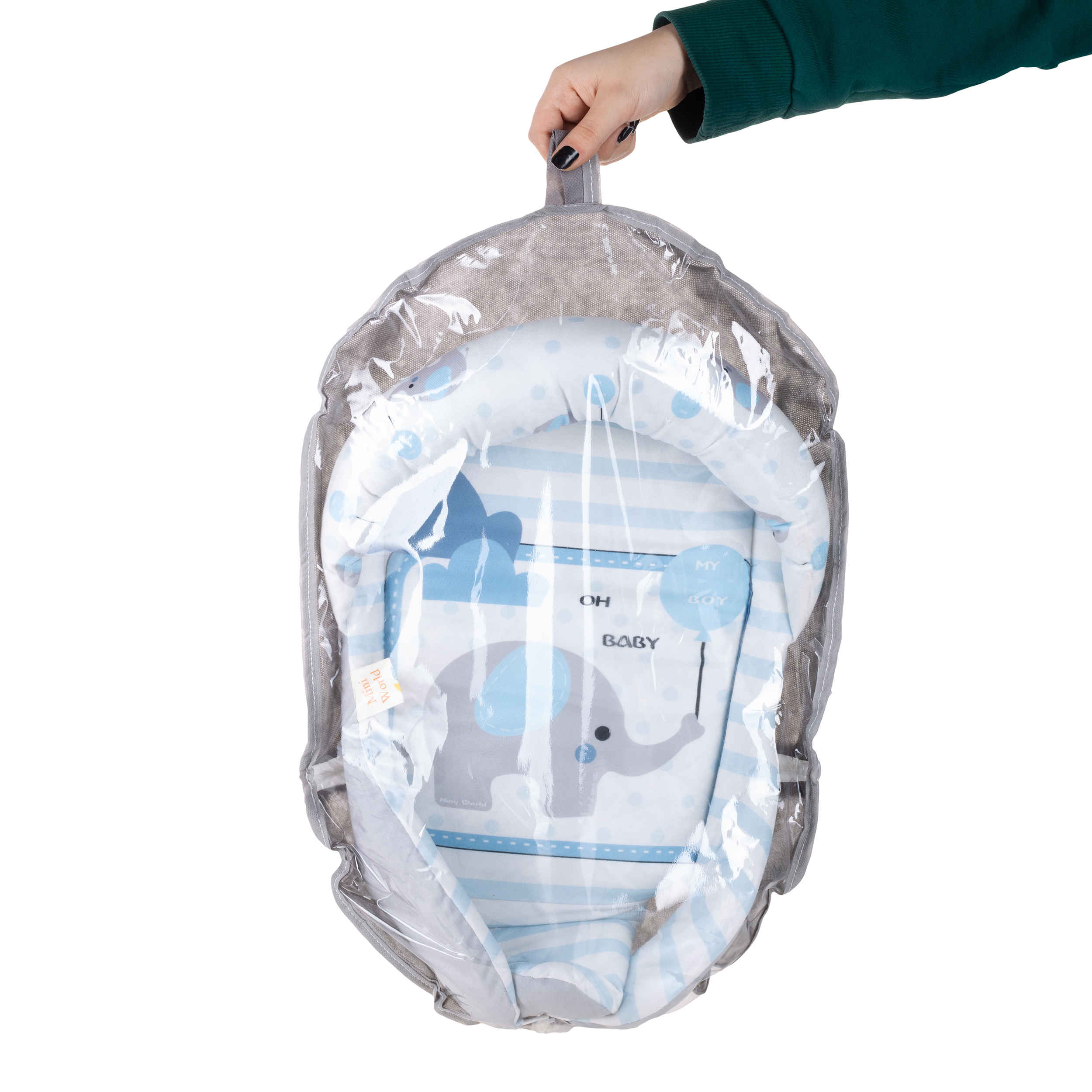 Price and Buy Baby Nest Perfect for Safe and Cozy Sleep Elephant Design_6900561a0d329.jpeg Price and Buy Baby Nest Perfect for Safe and Cozy Sleep Elephant Design - Image 9