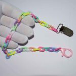 Price and Buy Baby Pacifier Lanyard – Prevents Dropped & Lost Pacifiers with Chain Design - Image 3