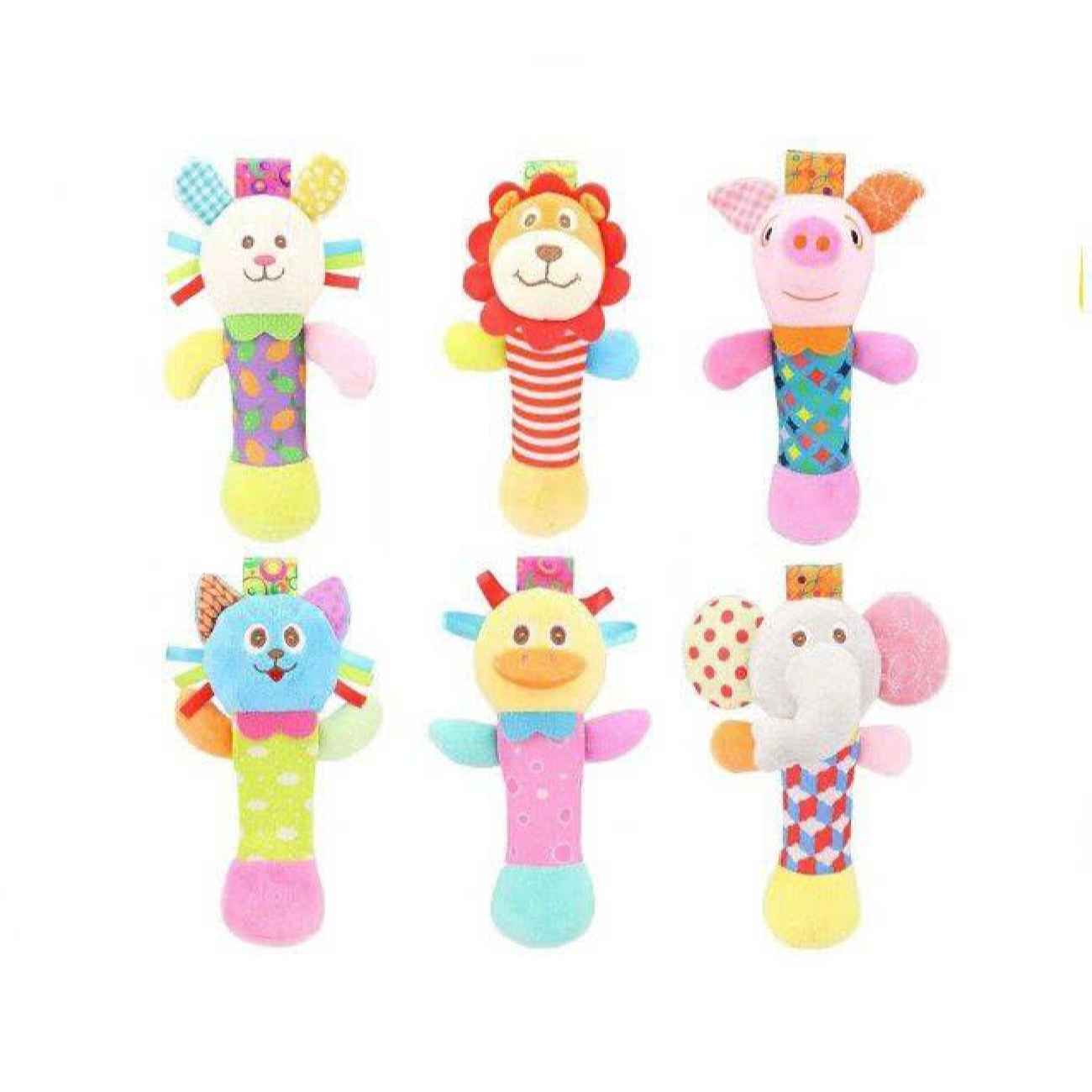 Price and Buy Baby Rattle with Animal Design and Whistle – Colorful & Entertaining_690381104de56.jpeg Price and Buy Baby Rattle with Animal Design and Whistle – Colorful & Entertaining - Image 1
