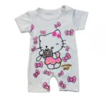 Price and Buy Baby Short Sleeve Jumpsuit and Hat Set Model Hello Kitty - Image 3