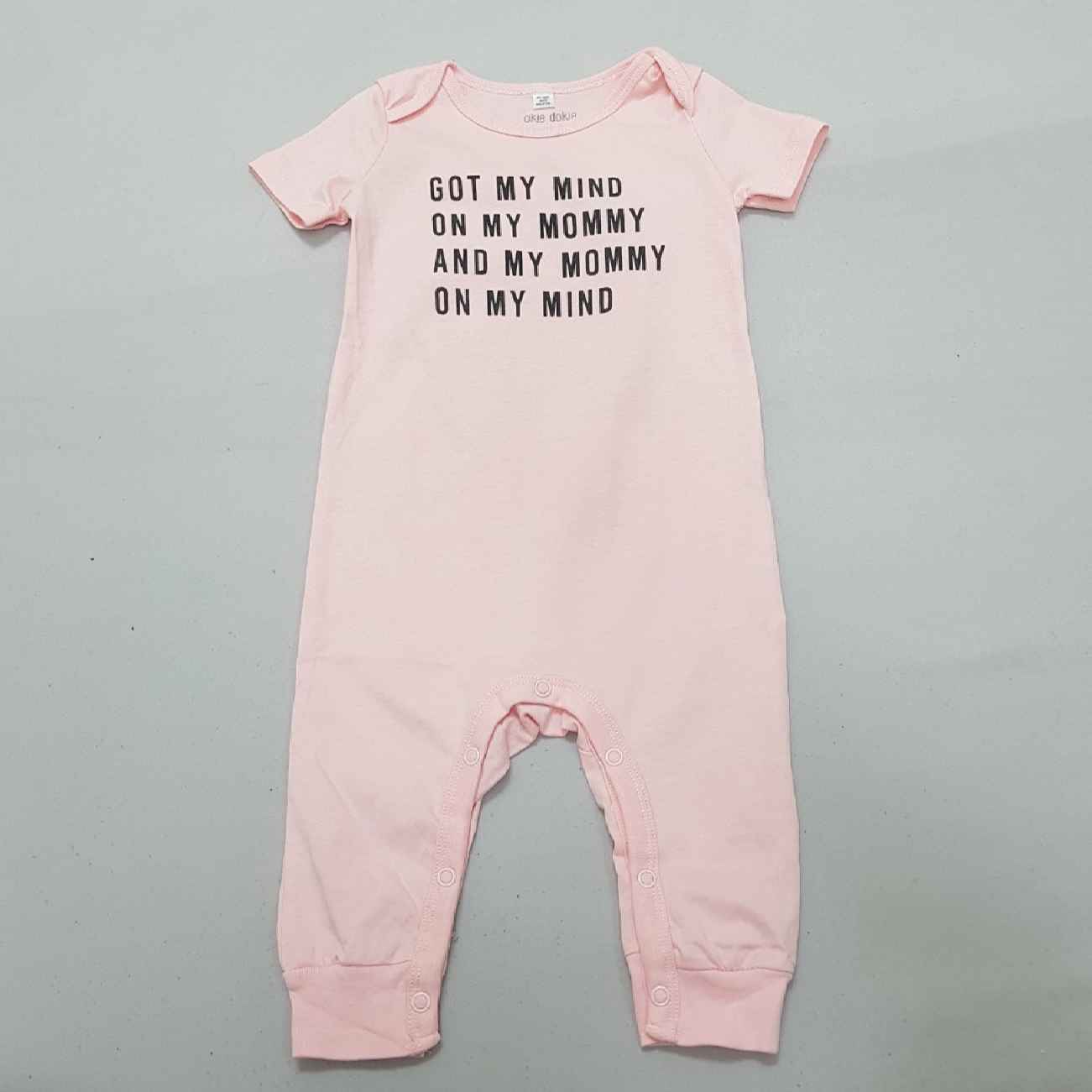 Price and Buy Baby Short Sleeve Jumpsuit Mommy’s Little Muse Soft Pink Romper_69023ad44f93b.jpeg Price and Buy Baby Short Sleeve Jumpsuit Mommy’s Little Muse Soft Pink Romper - Image 1