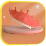 Price and Buy Baby Shower Cap with Cute Crown Design – Silicone Material - Image 4