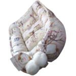 Price and Buy Baby Sleeping Nest – Spring Jungle Design – 2 Piece Set with Head Shaping Pillow