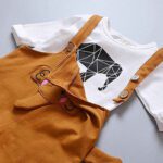 Price and Buy Baby T-shirt and Jumpsuit Set with Elephant Design - Image 3