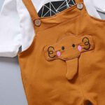 Price and Buy Baby T-shirt and Jumpsuit Set with Elephant Design - Image 4
