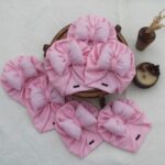 Price and Buy Baby Turban – Cute and Stylish Pink Bow Tie Style , Warm and Comfortable - Image 4