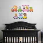 Price and Buy Baby Wooden Wall Sticker with Animal’s Train Design for Nursery Room - Image 3