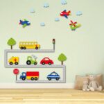 Price and Buy Baby Wooden Wall Sticker with Transportation Design for Nursery Room - Image 4
