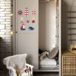 Price and Buy Baby Wooden Wall Stickers with Sailor Bear Design - Image 3