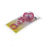 Price and Buy Babyland Elena Model Orthodontic Pacifier with Strap – BPA-Free & Comfortable and Safe - Image 3