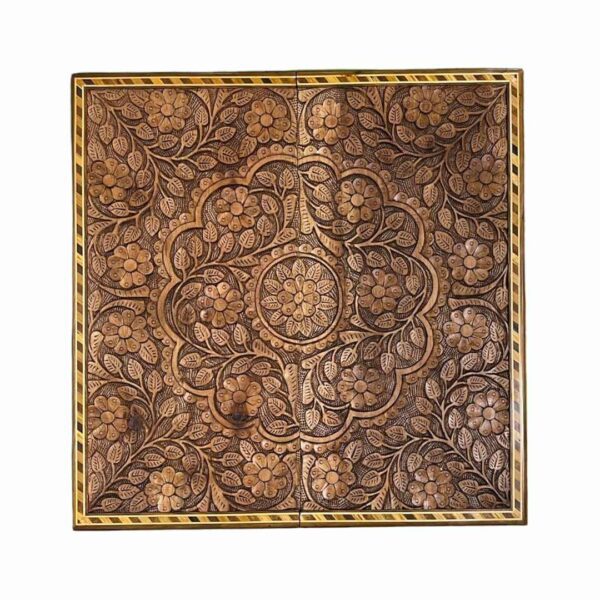 Price and Buy Backgammon Board Handcrafted with Intricate Floral on Walnut Wood_68fea0a05fa8f.jpeg Price and Buy Backgammon Board Handcrafted with Intricate Floral on Walnut Wood