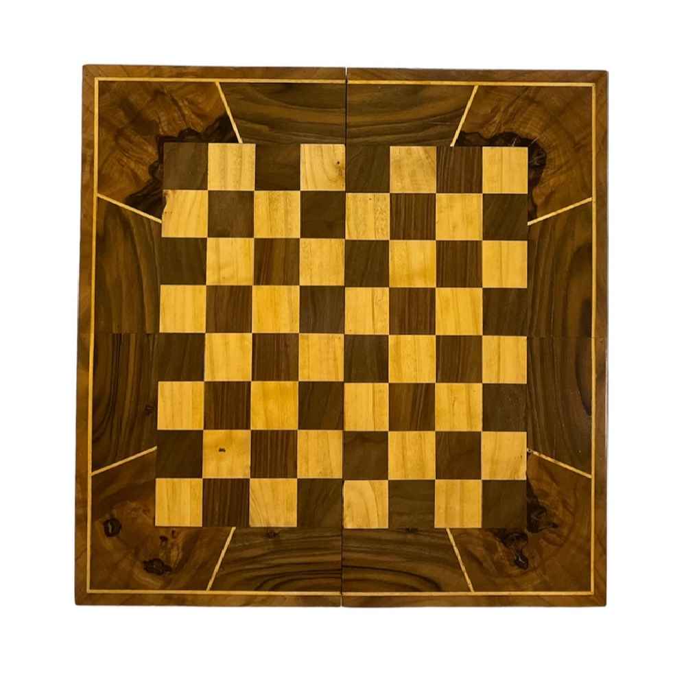 Price and Buy Backgammon & Chess Board Handcrafted from Walnut Wood Hashtpar - Image 3