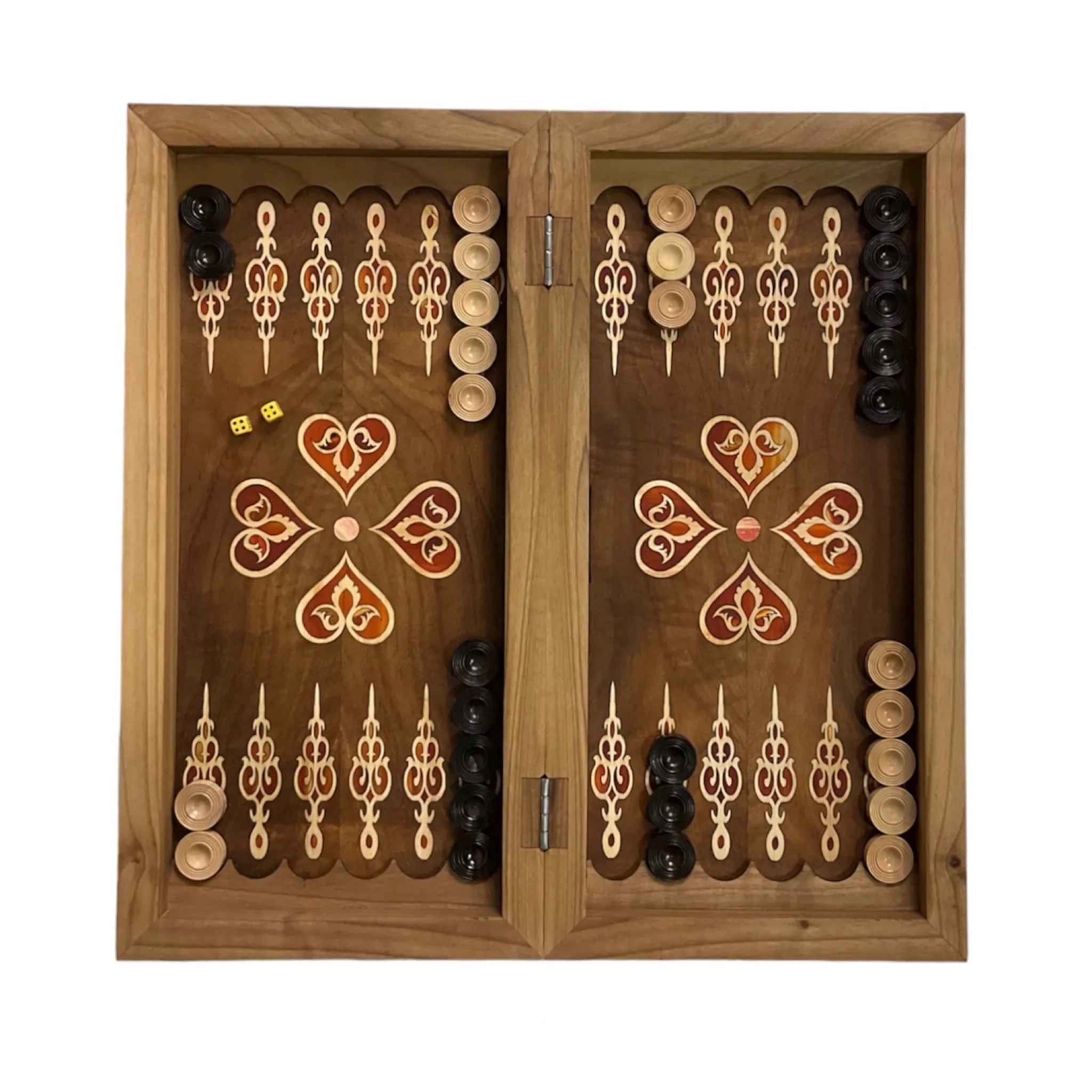 Price and Buy Backgammon & Chess Board Handcrafted from Walnut Wood Pichak