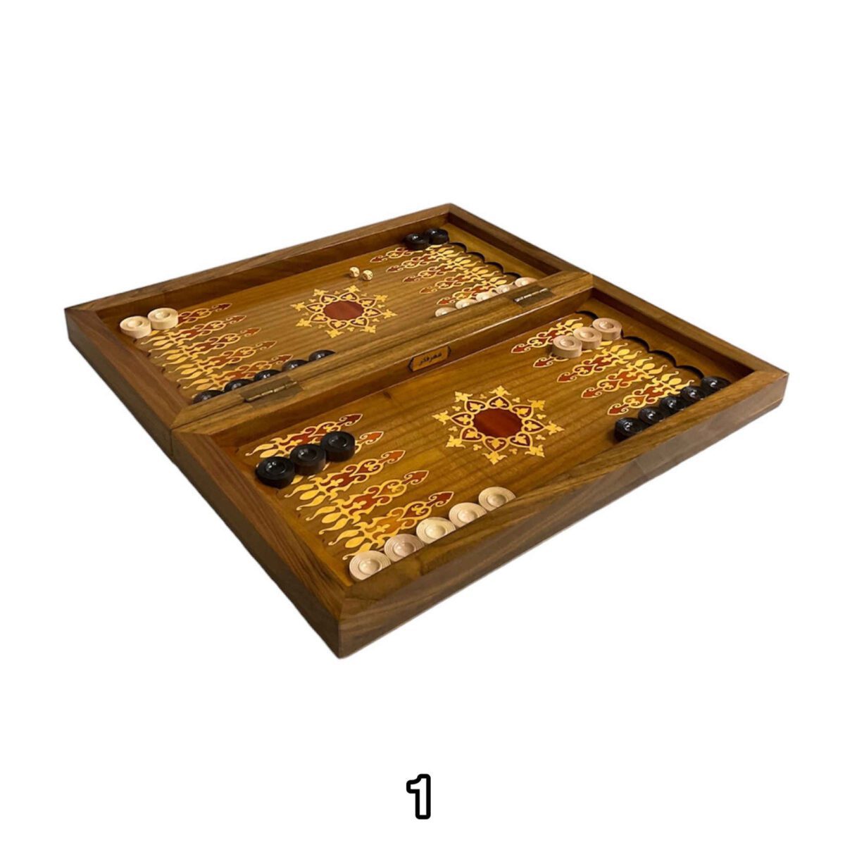 Price and Buy Backgammon & Chess Board Handcrafted from Walnut Wood - Image 4