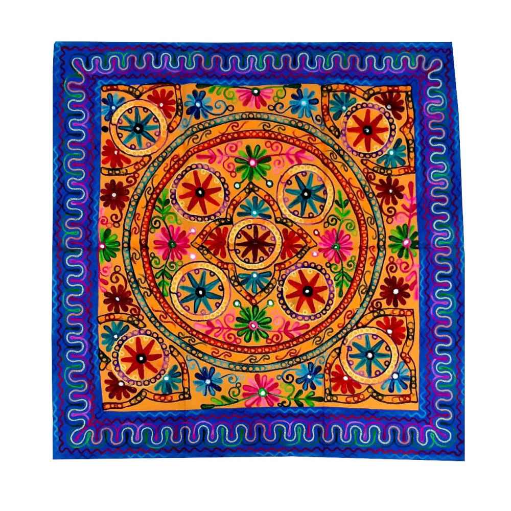 Price and Buy Balochi Hand Embroidered Tablecloth Model Sky