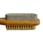 Price and Buy Bamboo Pumice Stone with Brush – Exfoliating Foot Care Tool - Image 3