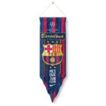 Price and Buy Barcelona FC Fan Wall Flag – Custom Personalized Design for Sports Fans & Soccer Rooms