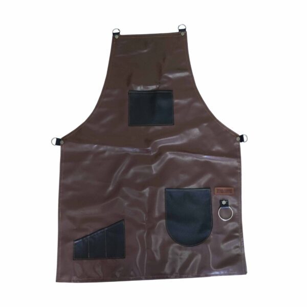 Price and Buy Barista Apron Stylish & Chic in Dark Brown_6900d90cd9b39.jpeg Price and Buy Barista Apron Stylish & Chic in Dark Brown