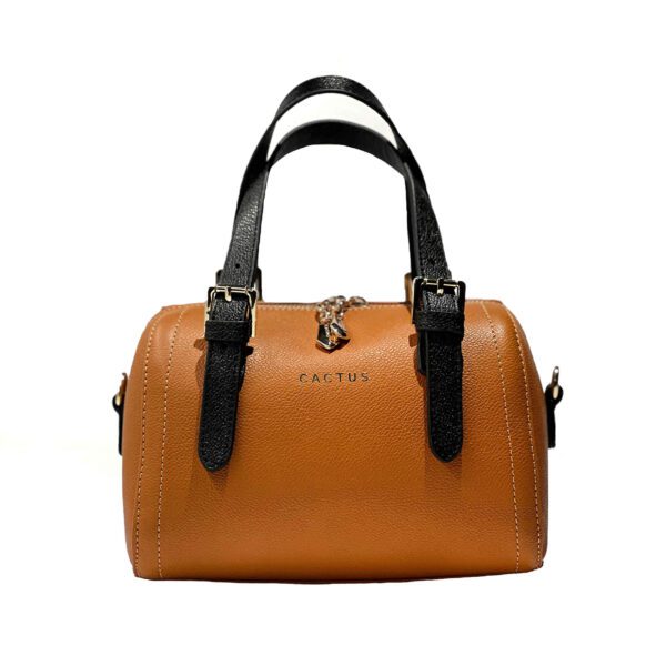 Price and Buy Bauletto Leather Handbag with Double Handles: Classic Style_68fe90478034e.jpeg Price and Buy Bauletto Leather Handbag with Double Handles: Classic Style