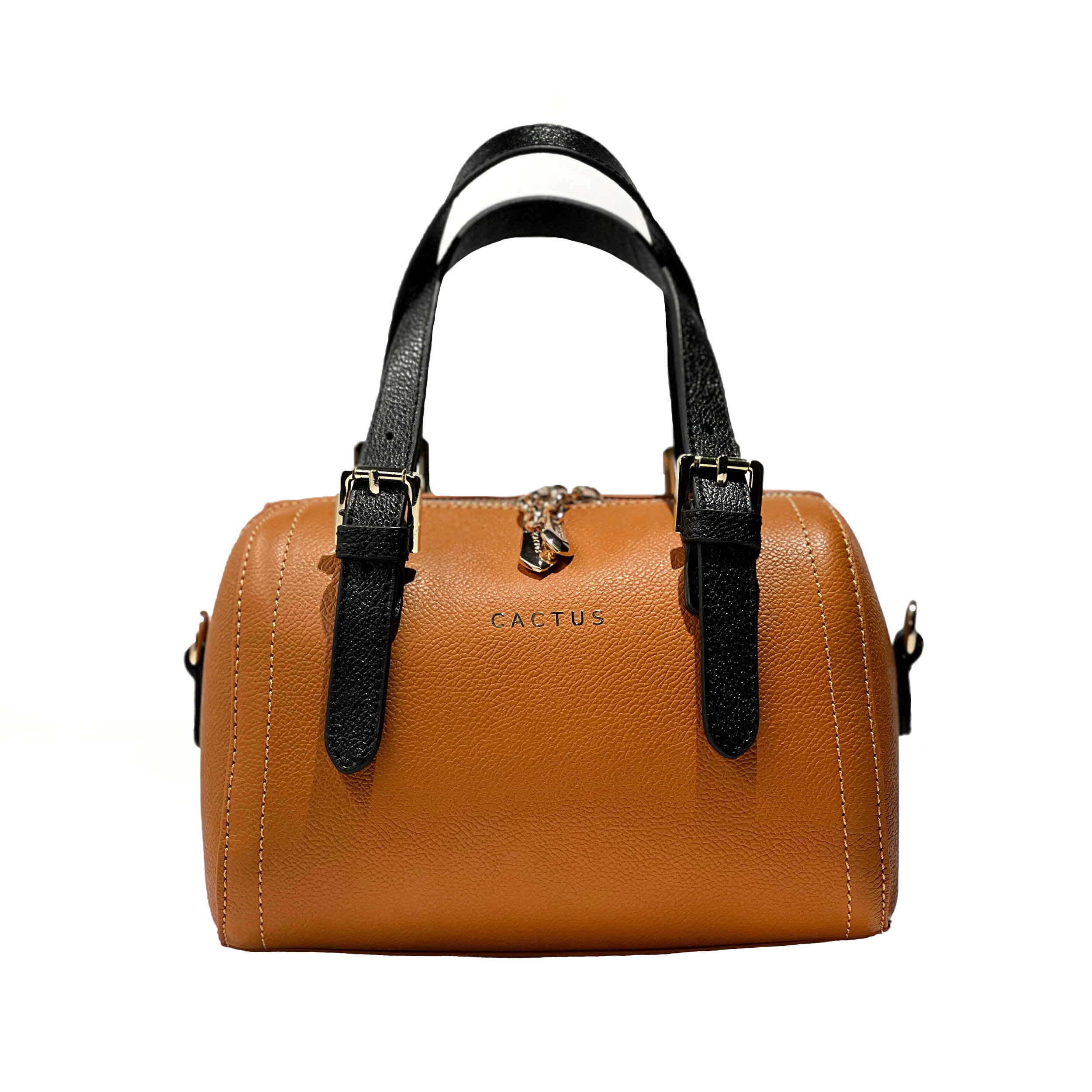 Price and Buy Bauletto Leather Handbag with Double Handles: Classic Style