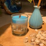 Price and Buy Beach-Themed Glass Jar Candle – Ocean Waves Scent, Coastal Vibes - Image 4