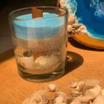 Price and Buy Beach-Themed Glass Jar Candle – Ocean Waves Scent, Coastal Vibes - Image 5
