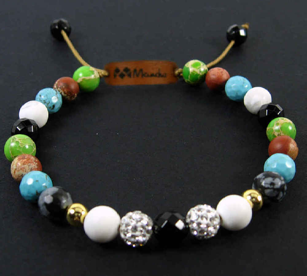 Price and Buy Beaded Bracelet for Men and Women – Rainbow Design - Image 3
