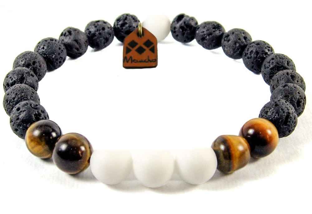 Price and Buy Beaded Bracelet for Men and Women – Tiger Design - Image 3
