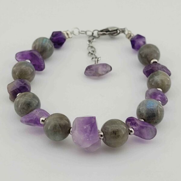 Price and Buy Beaded Bracelet for Women – Amethyst & Labradorite Gemstones_68fd67a33d22c.jpeg Price and Buy Beaded Bracelet for Women – Amethyst & Labradorite Gemstones