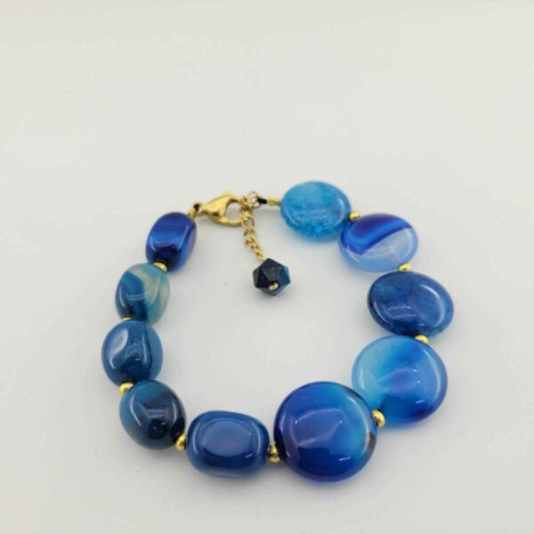 Price and Buy Beaded Bracelet for Women – Blue Agate Gemstone_68fd66a02211f.jpeg Price and Buy Beaded Bracelet for Women – Blue Agate Gemstone