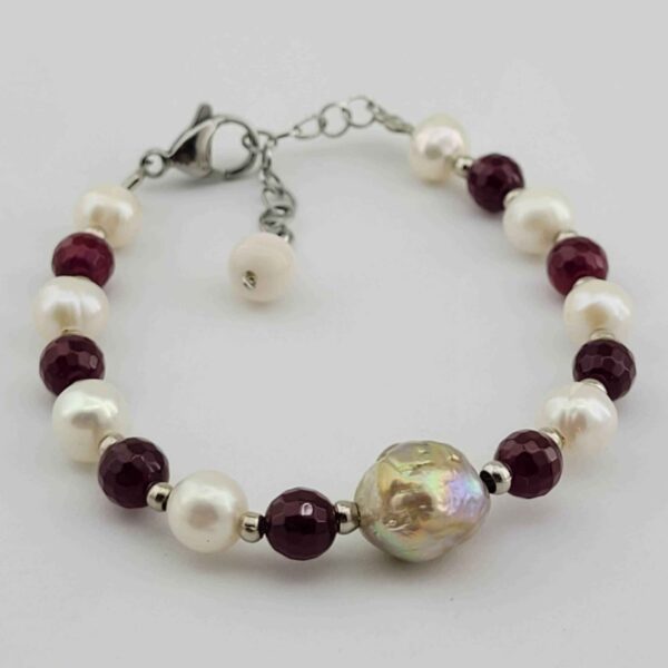 Price and Buy Beaded Bracelet for Women – Pearl & Agate Gemstones_68fd6744e375d.jpeg Price and Buy Beaded Bracelet for Women – Pearl & Agate Gemstones