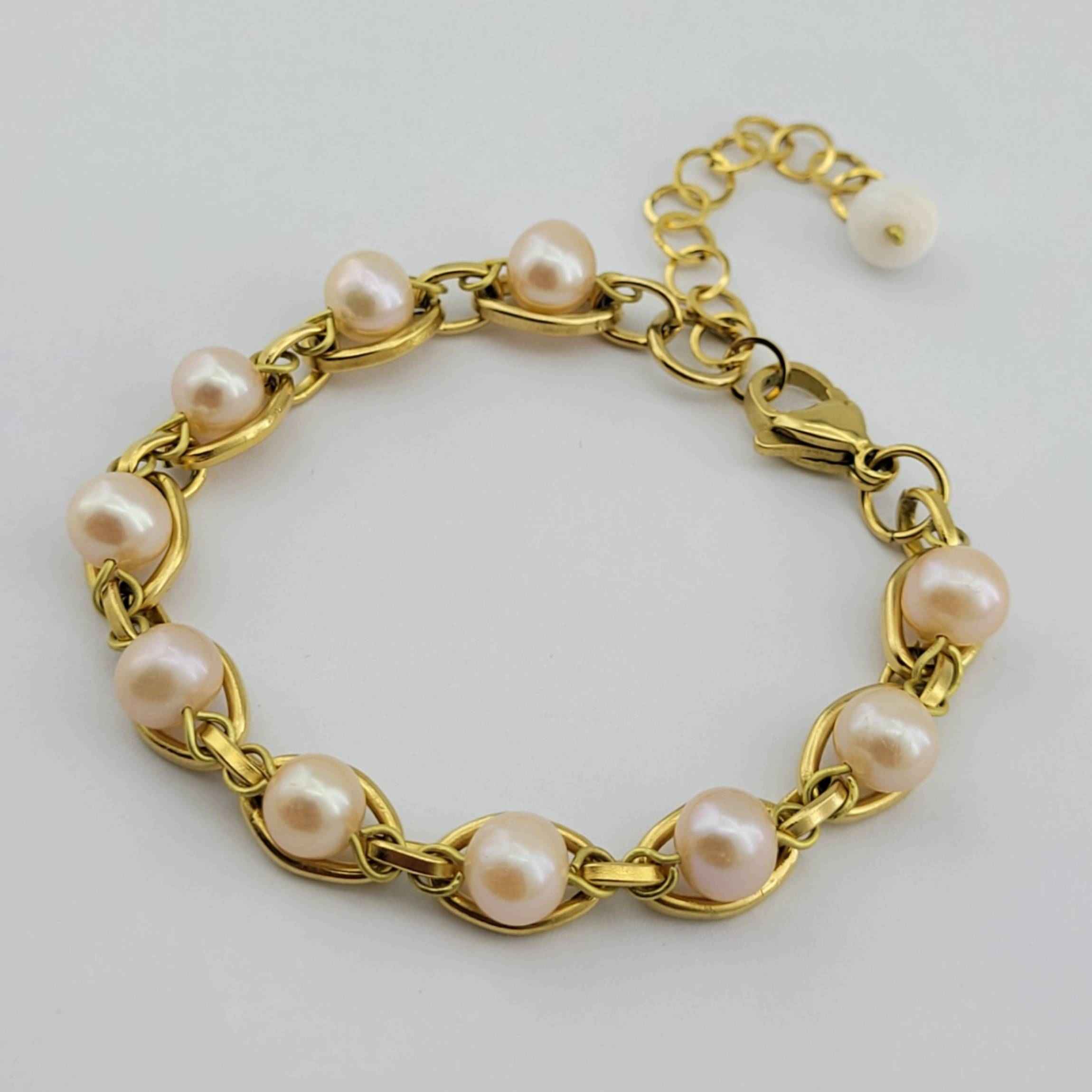 Price and Buy Beaded Bracelet for Women – Pearl Gemstone