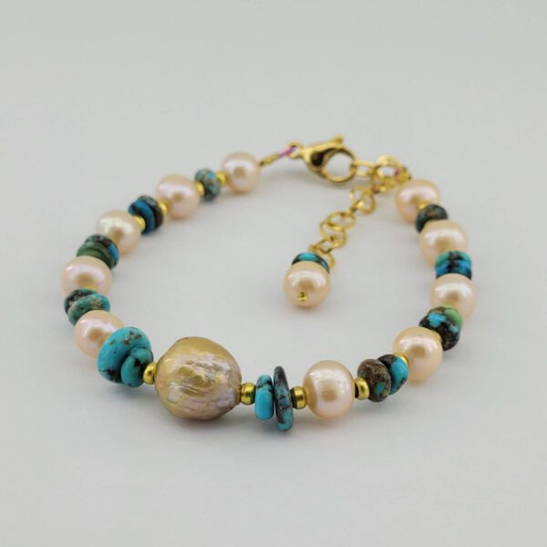 Price and Buy Beaded Bracelet for Women – Pearl & Turquoise Gemstone_68fd66316182f.jpeg Price and Buy Beaded Bracelet for Women – Pearl & Turquoise Gemstone
