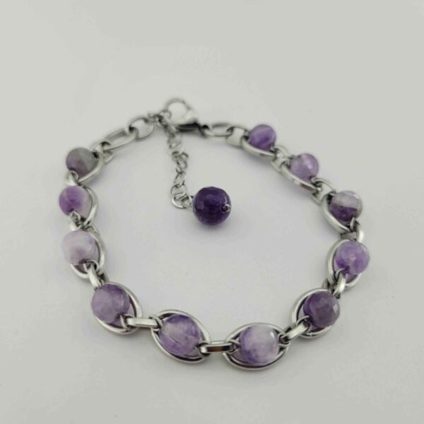 Price and Buy Beaded Bracelet for Women – Purple Amethyst Stone_68fd671729d6a.jpeg Price and Buy Beaded Bracelet for Women – Purple Amethyst Stone