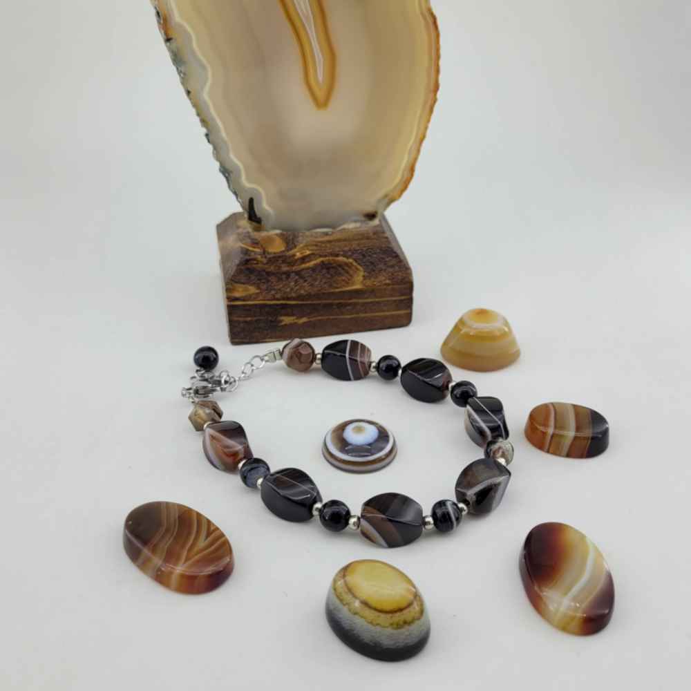 Price and Buy Beaded Bracelet for Women – Sulemani Hakik Gemstone - Image 3