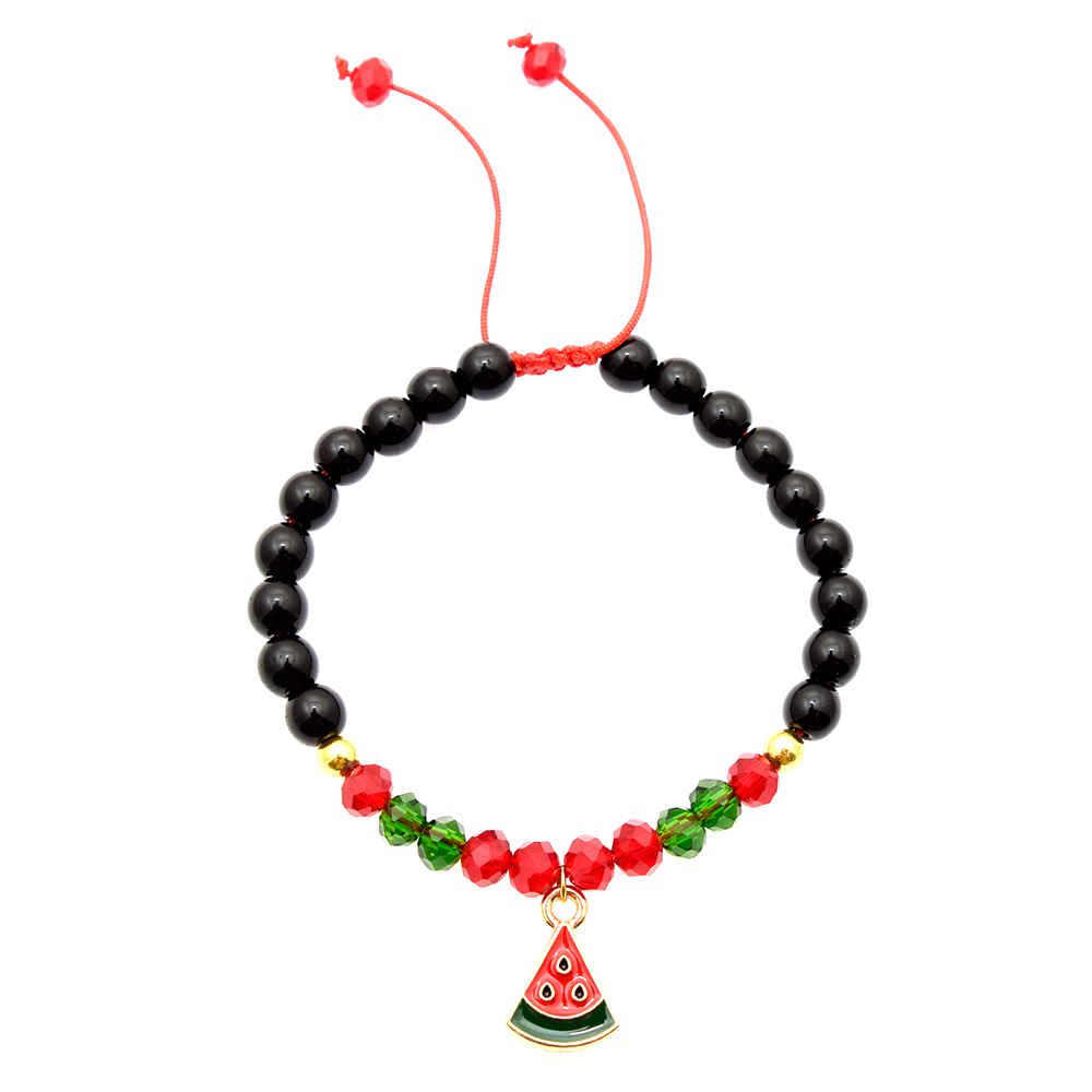Price and Buy Beaded Bracelet for Women – Watermelon Design