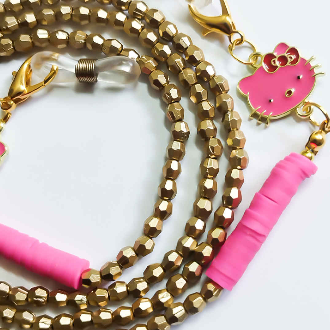 Price and Buy Beaded Glasses Chain – Stylish & Functional with Hello Kitty Design - Image 3