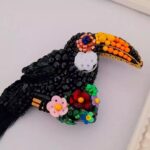 Price and Buy Beaded Toucan Brooch Graceful and Unique - Image 3