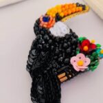Price and Buy Beaded Toucan Brooch Graceful and Unique - Image 4