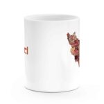 Price and Buy Beautiful Ceramic Mug with Iran Map Design – Perfect for Gift - Image 8