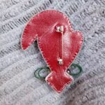 Price and Buy Beautiful Parrot Design Jewel-Embroidered Brooch, Handmade - Image 3